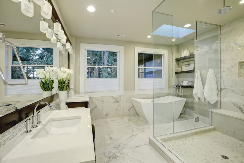 Modern Bathroom with Smart Features