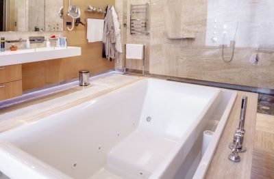 Elderly Bath Remodel detail