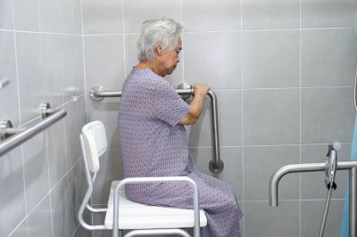 Elderly Bath Remodel detail